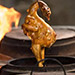「烤鸡」瓦罐烤鸡制作流程和腌鸡卤水调制配方